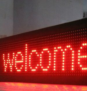 LED-Skylt 32x96 RGB inomhusbruk