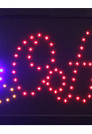 Café LED skylt Neon