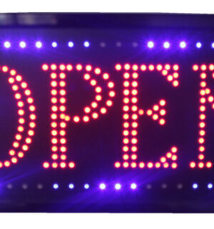 OPEN Neon Skylt